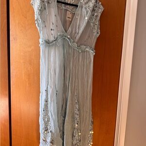 FREE PEOPLE Elegant Sheer Tunic/cover